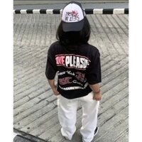 Áo Thun Shrimp Fashion - Cotton Nam Nữ Unisex Tay Lỡ Oversize Cổ Tròn Top Menswear