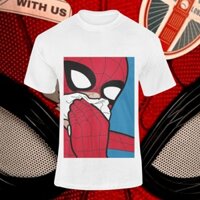 Áo thun SPIDER MAN MARVEL IN HÌNH CÁ TÍNH độc đẹp thời trang siêu HOT, siêu RẺ