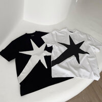 Áo thun stressmama SSMA BIG COMET LOGO T-SHIRT áo thun dáng boxy nam nữ tay lỡ chất cotton cao cấp KunShop Unisex