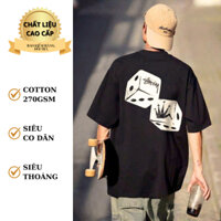 ÁO THUN ST.USS.Y 1211 CỔ TRÒN OVERSIZE, ÁO QUẦN NAM NỮ CAO CẤP, 100% COTTON XUẤT XỊN, THẤM HÚT, UNISEX