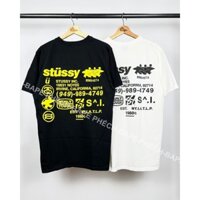 ÁO THUN STU.SSY DNA FORM RỘNG NAM NỮ UNISEX VẢI COTTON HAI CHIỀU CAO CẤP 280GSM - BAPE PHẾCH
