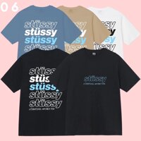 Áo Thun STUSSY Unisex Tay Lỡ mã TG30 - Full tem tag