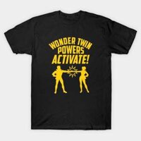 Áo thun Sức Mạnh Hai Anh Em Song Sinh WONDER TWIN POWERS TShirt