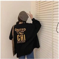 Áo Thun Sweater CHICAGO - Áo Sweater Nam - Nữ