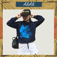 Áo thun sweater nữ tay dài in họa tiết phong cách Hàn Quốc AT001