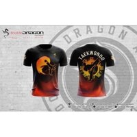 Áo Thun Taekwondo 3D Size XS-3XL RNK4