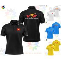 Áo thun Taekwondo VTF vải thoáng mát