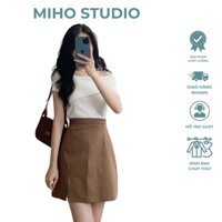 Áo thun tăm lệch vai Miho Studio