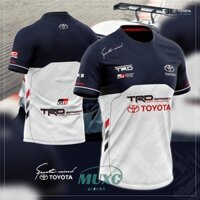 Áo thun TAURI JERSEY TOYOTA TRD EDITION Chất lượng cao cỡ lớn