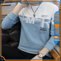 Áo Thun Tay Dài – Áo Thun Nam Nữ Hàn Quốc Phối Màu Đơn Giản Tinh Tế –  THE BOY FASHION