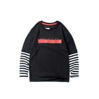 Áo Thun Tay Dài Bé Trai  chất Thun Cao Cấp Tay Ráp Lăng quảng châu