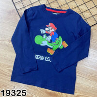 Áo thun tay dài Bigbaby xuất dư disney cho bé 5 tuổi đến 12 tuổi