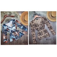 Áo thun tay dài họa tiết hot hit sành điệu