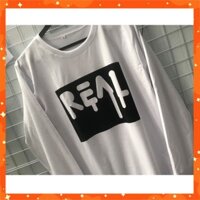 Áo Thun Tay Dài Real Form Size M,L Hàng Loại 1