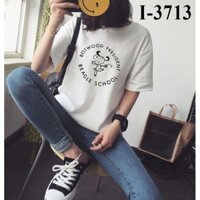 Áo thun tay lỡ Chó Snoopy (Mẫu 1) - I3713