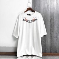 Áo thun tay lỡ Form rộng Angel Devil , áo thun cotton nam nữ unisex, áo phông nam nữ A26