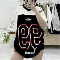 Áo Thun Tay Lỡ Form Rộng Chất Cotton Dày Dặn Nam Nữ Unisex In Số 99