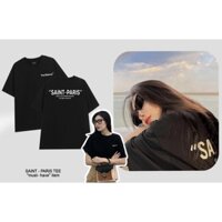 Áo Thun Tay Lỡ Form Rộng SAINT PARIS Cotton 100% 4 Chiều Cao Cấp