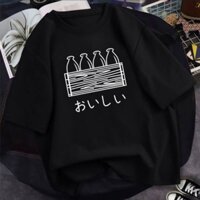 Áo thun tay lỡ form rộng bigsize unisex nhiều màu như hình in hình đáng iu