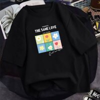 Áo thun tay lỡ form rộng bigsize unisex nhiều màu như hình in hình tuyệt đẹp