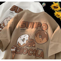 Áo Thun Tay Lỡ Form Rộng Socola Cao Cấp Nam Nữ