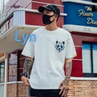 Áo thun tay lỡ GAU PANDA unisex