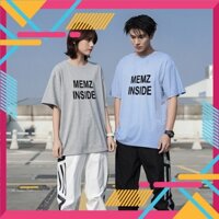 Áo Thun Tay Lỡ In Nhiệt Memz Inside form Unisex nam nữ phong cách Ulzzang ❤️ ATIN06 ❤️ Aona