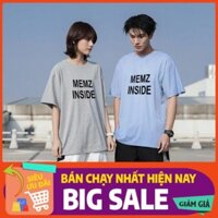 Áo Thun Tay Lỡ In Nhiệt Memz Inside form Unisex nam nữ phong cách Ulzzang - ATIN06