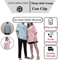 Áo thun tay lỡ 💥 MẪU MỚI 💥 áo thun form rộng 2 màu Unisex bánh Missout phong cách đa dạng, phong phú