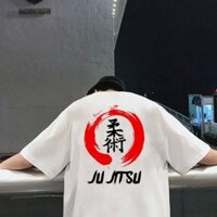 Áo Thun Tay Lỡ Nam Nữ UNISEX JITSU Siêu Đẹp | Thun Cotton Dày Mịn