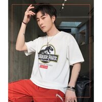 ÁO THUN TAY LỠ NAM NỮ UNISEX FORM RỘNG KIỂU DÁNG HÀN QUỐC THỜI TRANG CAO CẤP - AC203