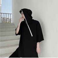 ÁO THUN TAY LỠ NAM VÒNG DÂY KÉO NÓN JACk_FASHION