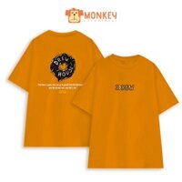 Áo thun tay lỡ nữ nam Local Brand - Áo Phông oversize form vải mền min, thoáng mát dễ thương -MONKEY TL24