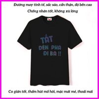 Áo Thun tay lỡ Phản Quang Tắt Đèn Pha Đi Ba form rộng unisex chất Cotton freesize cho nam và nữ, co giãn thoải mái PQ21