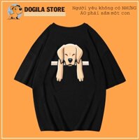 Áo thun tay lỡ trơn LABRADOR RERIEVER Essential DOGILA cool ngầu-DOG202112188DOGILA