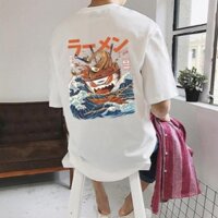 Áo Thun Tay Lỡ UNISEX Mì RAMEN