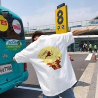 Áo Thun Tay Lỡ UNISEX Phong Cách Hàn Ninja Bay - Áo Thun Thiết Kế Độc