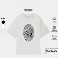 Áo Thun Tay Lỡ WOO TỨ BẤT TỬ VIỆT NAM chất liệu cotton 100% cao cấp 250gsm thoáng mát. WOO Unisex