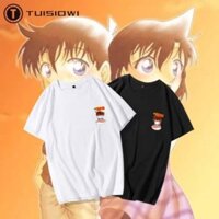Áo Thun Tay Lửng Thám Tử Lừng Danh Conan, Áo Thun Couple Shinichi x Ran Mori