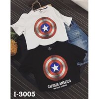 Áo thun tay ngắn CAPTAIN AMERICA - I3005