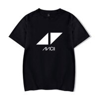 Áo Thun Tay Ngắn Chất Liệu Cotton In Họa Tiết DJ AVICII Thời Trang Unisex 2128A