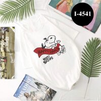 Áo thun tay ngắn Chó Snoopy (Mẫu 1) - I4541