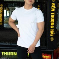 ÁO THUN TAY NGẮN COTTON AT298 - THỜI TRANG NAM VNXK New