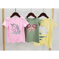 Áo Thun Tay Ngắn Hàng Xuất Khẩu Chất mềm mại cho Bé Gái ( Hỏa Tốc Hcm )