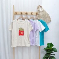 Áo Thun Tay Ngắn Hình Bịch Khoai Tây 003749
