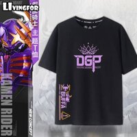 Áo Thun Tay Ngắn Hóa Trang Kamen Rider DECADE Yukata Emperor đủ size [ Đen + Trắng ]