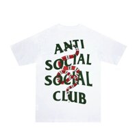 Áo Thun Tay Ngắn In Chữ Anti Social Social Club life ASSC Đẹp Mắt Cho Cặp Đôi