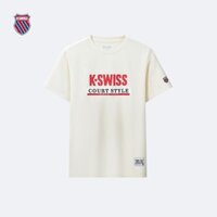 Áo Thun Tay Ngắn In Chữ KSWISS Đơn Giản Thoải Mái Thời Trang Cho Nam áo thun oversize