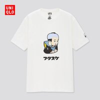 Áo Thun Tay Ngắn In Chữ Uniqlo 431799 Uniqlo Cho Nam Và Nữ