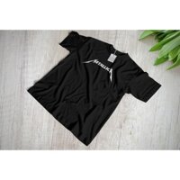 Áo Thun Tay Ngắn In Chữ Metallica Cá Tính Hợp Thời Trang